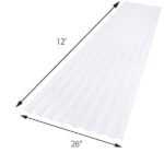 2.2 ft. x 12 ft. Corrugated PVC Roof Panel in Clear - Image 3