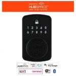 HALO Matte Black Touchscreen WiFi Keypad Electronic Single-Cylinder Smart Lock Deadbolt featuring SmartKey Security