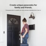 Nest x Yale Lock - Tamper-Proof Smart Wifi Bluetooth Deadbolt Lock with Nest Connect - Satin Nickel - Image 3
